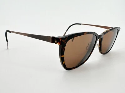 Marco de gafas Lindberg Acetanio 1158 Titanio Marrón 56[]16-135 Tortuga J403 Foto 1 de 4