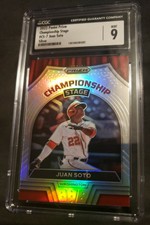 🔥2022 Panini Prizm Silver JUAN SOTO Nationals CHAMPIONSHIP STAGE 🔥