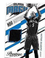 VICTOR OLADIPO 2015-16 PANINI PRESTIGE NBA MATERIALS GAME USED JERSEY