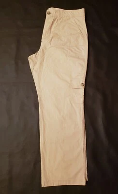 Pantalones cargo APPLESEED'S para mujer 16 36X27 pierna recta tiro alto cintura cómoda *M7 Foto 1 de 4