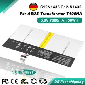 3.8V 7800mAh C12N1435 Akku für Asus Transformer Book T100HA FU006T 10.1" 2 in 1 - Bild 1 von 12