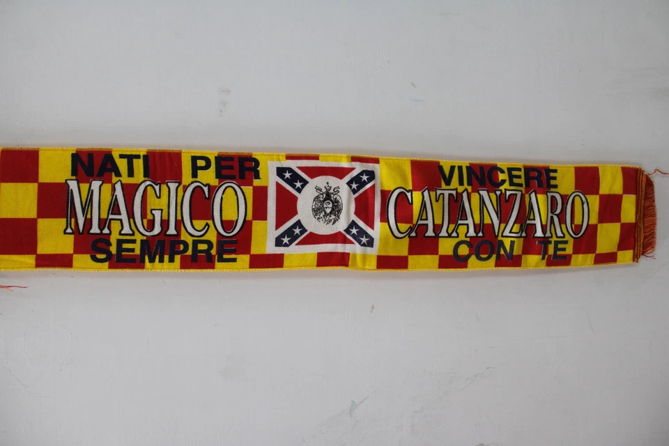 Sciarpa scarf Calcio CATANZARO bufanda Schal écharpe - Immagine 1 di 2