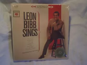 1960s LEON BIBB SINGS SEALED LP,columbia special csrp 8562, c.c.rider,quiet girl - Foto 1 di 2