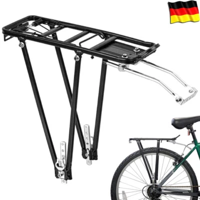 Fahrrad MTB Gepäckträger Aluminium Gepäckträger Fahrradkorb Fahrradständer - Bild 1 von 4