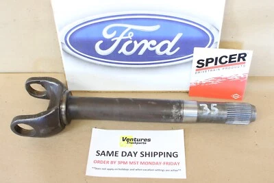 2002-2004 Ford F250 F350 4x4 Super Duty Dana 60 Left Inner Axle Shaft 35 Spline - Image 1 of 4