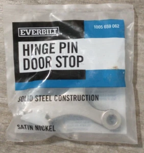 Everbilt Satin Nickel Steel Hinge Pin Door Stop - Picture 1 of 2