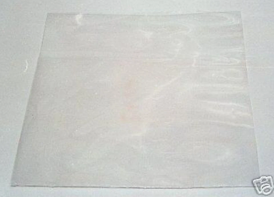 100 12" 250G POLYTHENE / PLASTIC RECORD OUTER SLEEVES COVERS + FREE P&P