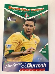 Swindon Town V Southampton 18/12/93 1993 Match Programme - Picture 1 of 2