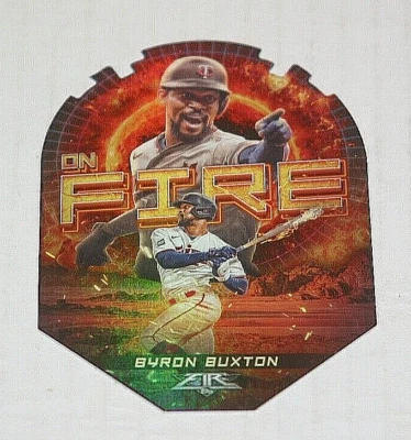 2022 Topps Fire En Fuego Insert #EF-27 Byron Buxton - Image 1 of 2
