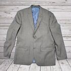 PERRY ELLIS Men's Gray Suit Separate Blazer Size 44 Regular