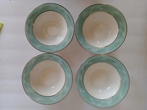 Homer Laughlin Cavalier Eggshell Romance Small Fruit/Dessert Bowls Set of 4 - Picture 1 of 5