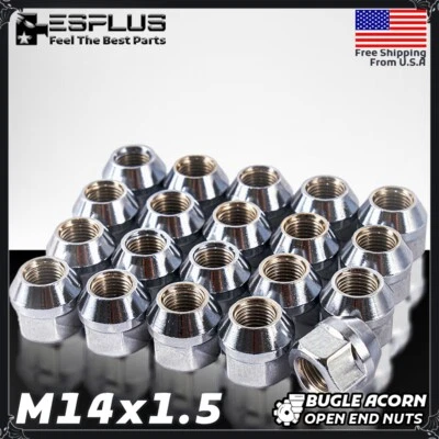 24Pc Ford Open-End Lug Nut M14x1.5 Fit 2015-2024 Expedition/F150/Lobo W AM-Rim - Image 1 of 4