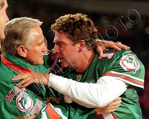 DAN MARINO & DON SHULA MIAMI DOLPHINS 8X10 PHOTO - Picture 1 of 1