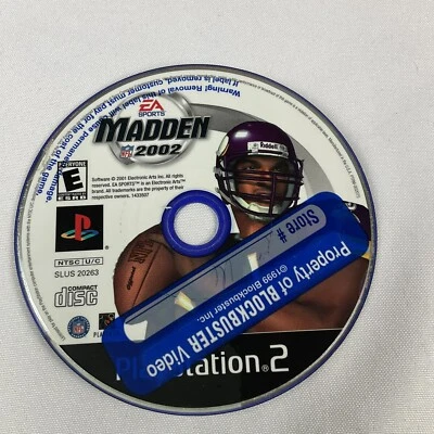PlayStation 2 PS2 Madden NFL 2003 Disc Only Tracking Padded Mailer V43 - Image 1 of 2