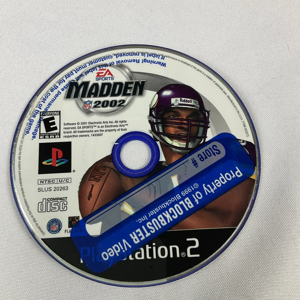 PlayStation 2 PS2 Madden NFL 2003 Disc Only Tracking Padded Mailer V43 - Image 1 of 2