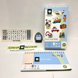 Cricut Cartridge Pack Your Bags Complete Vacation Travel Cruise Scrapbooking - Picture 1 of 9