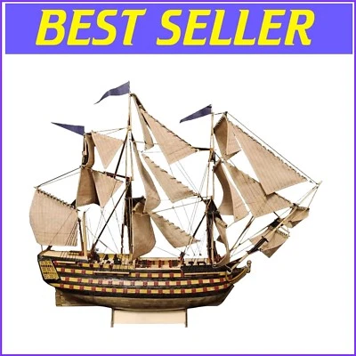 Adventurous DIY 3D Model Ship - HMS Victory Plan for Crafting Enthusiasts - Image 1 of 4