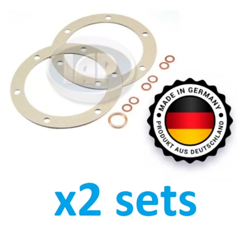 JUEGO DE 2 JUNTAS COLADORAS DE ACEITE ALEMANIA VOLKSWAGEN T1 BUG & SUPER BEETLE 1961-1979 Foto 1 de 1