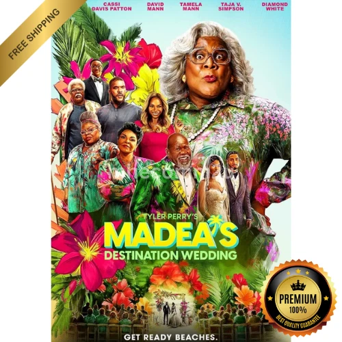 Madeas Destination Wedding 2025 Comedy Movie DVD Full HD Eng All Region FreeShip - Image 1 of 4