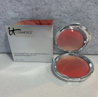 It Cosmetics CC+ Radiance Ombré Blush Coral Flush Discontinued - Image 1 of 3