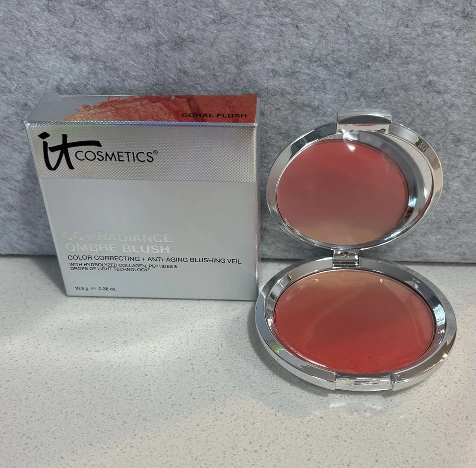 It Cosmetics CC+ Radiance Ombré Blush Coral Flush Discontinued - Image 1 of 3