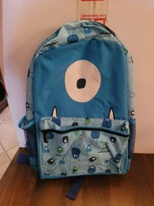 Nueva Mochila Monsters Cyclops Estampado Completo Azul Nueva con Etiquetas - Imagen 1 de 2
