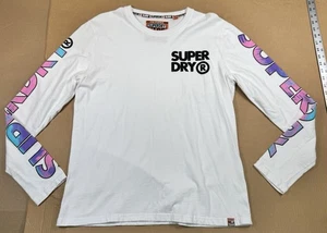Superdry Surf Team Camiseta Manga Larga Blanco Logo XXL - Imagen 1 de 12