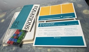 Vtg Game Creative Mathematics Equations Layman E Allen 1990 Edition Homeschool - Picture 1 of 3