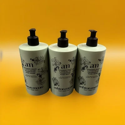 3x Ashton Moore Peppermint & Cocoa Butter Hand Wash 500ml - Image 1 of 3