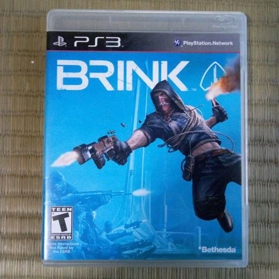 Brink PS3 Japan Edition Bethesda Action Shooter Game with Case Tested Works - Image 1 of 4
