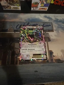 Rayquaza EX XY66 Black Star Promo Pokémon Card Jumbo - Picture 1 of 4