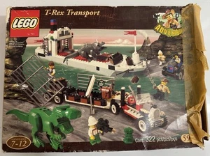 Lego Adventures 5975 T-Rex Transport w/ Box As-Is not complete. With manual. - Picture 1 of 9