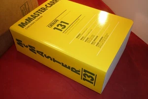 McMASTER-CARR  CATALOG  No. 131,  CHICAGO , ILL. EDITION NEW IN THE BOX - Picture 1 of 3