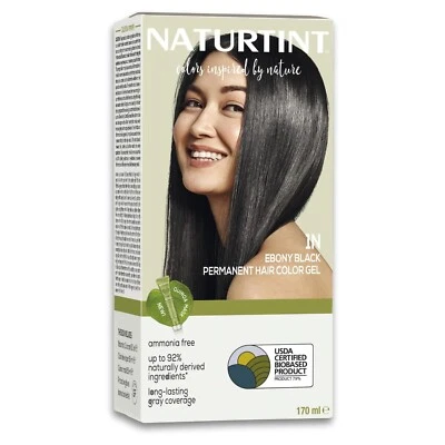 Color de cabello permanente Naturtint, gel de color de cabello sin amoníaco | 92% natural 170 ml Foto 1 de 4