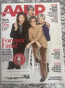 AARP Magazine, Feb March 2023, Lily Tomlin, Jane Fonda, Sally Field, Rita Moreno - Picture 1 of 3
