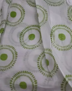 C&F Enterprise ~ Geometric Circle Design ~ KING ~ 78" x 80" Bed Skirt ~ 18" Drop - Picture 1 of 6