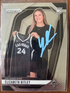 2024 Panini Prizm WNBA Elizabeth Kitley #140 RC IP Signed Autograph - Picture 1 of 1