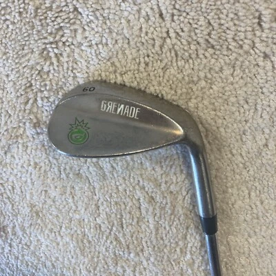 Bombtech Grenade Wedge 60° Wedge RH Steel Wedge Flex Shaft - Image 1 of 4