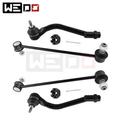 Kit de 4 piezas Fit Tucson Hyundai 2014-2015 barra estabilizadora delantera enlace Tierod ES800717 ES800718 Foto 1 de 4