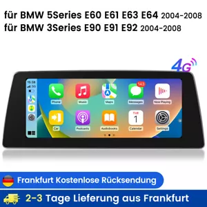 für BMW E60 E61 E90 E91 CCC GPS Navi Android 13.0 CarPlay 8Core Autoradio 4+32GB - Bild 1 von 9