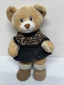 Build A Bear Teddy Plüschtier Kuscheltier mit Kleidung & Stiefeln Top Zustand - Bild 1 von 17