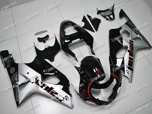 Fit for 2000-2002 GSXR1000 Black Silver ABS Injection Mold Bodywork Fairing Kit - Picture 1 of 8