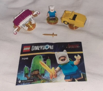 LEGO Dimensions Level Pack - Adventure Time (Finn)  - Set 71245 Complete VGC - Image 1 of 3