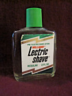 NOS. Clear Glass Bottle, 3 oz. Williams Lectric Shave