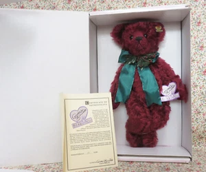 NMIB ANNETTE FUNICELLO 13" MOHAIR BEAR OLLALLIEBEARY  LTD ED 86/2500 - Picture 1 of 7