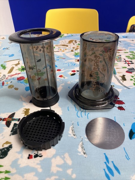 1x Portable 304 Stainless Steel Drip Dripper Double Layer Mesh Coffee Cone AU Photo Related