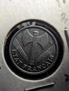 1944 B FRANCE 50 CENTIMES GEM AU CONDITION - Picture 1 of 3
