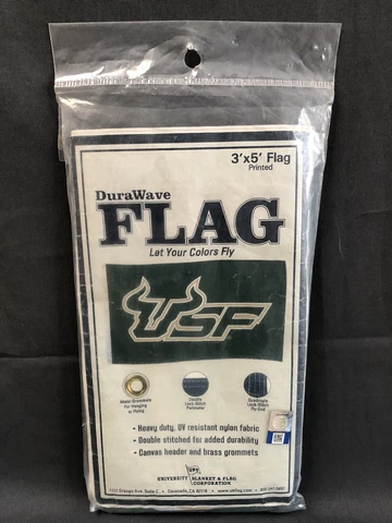 SOUTH FLORIDA BULLS FLAG 3'X5' UNIVERSITY OF SOUTH FLORIDA Cover