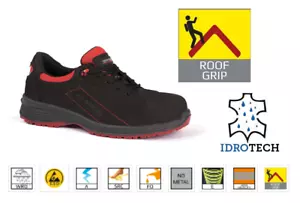 Zapatos de trabajo para tejado GIASCO RUGBY S3 ESD zapatos de seguridad extra antideslizantes - Imagen 1 de 3