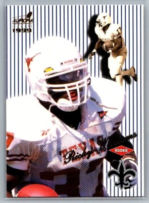 1999 Pacific Aurora #94 Ricky Williams Pinstripes - Image 1 of 2
